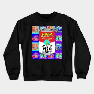 Epic Cat fish Soup Pop Art Crewneck Sweatshirt